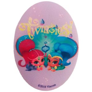 Parches Ropa Shimmer & Shine – Parche Impreso Ropa – Magia – (licencia oficial) – Shimmer & Shine – Fantasía – Amig@s – Amistad – Genio – 11,0 x 8,0 cm. – Moda The Happy Patch