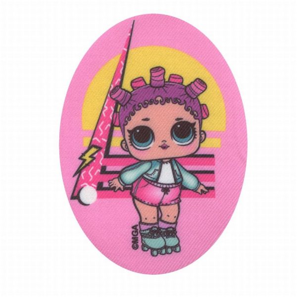 Parches Ropa Lol – Parche Impreso Ropa – (licencia oficial) – Lol Surprise – Roller – Tendencias – Estilo Urbano – Niños y Niñas – 11,0 x 8,0 cm. - Moda The Happy Patch