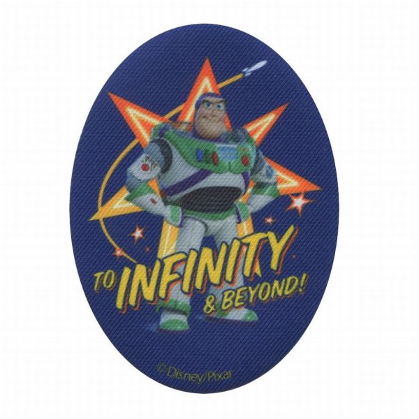 Parches Ropa Disney – Pixar – Parche Impreso Ropa – (licencia oficial) – Toy Story – Buzz LightYear – Juguetes – Juegos – Aventuras – Aventurer@s – Futuristas – Héroes – 11,0 x 8,0 cm. - Moda The Happy Patch