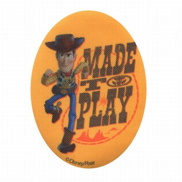 Parches Ropa Disney – Pixar – Parche Impreso Ropa – (licencia oficial) – Toy Story – Woody – Vaqueros – Juguetes – Juegos – Aventuras – Aventurer@s – 11,0 x 8,0 cm. - Moda The Happy Patch