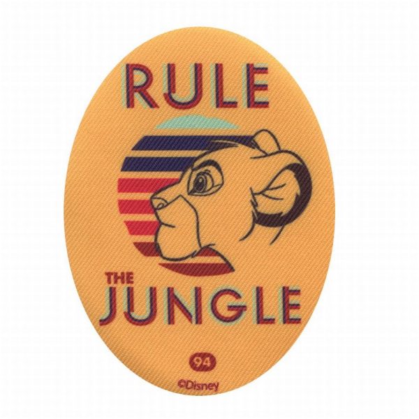 Parches Ropa Disney – Parche Impreso Ropa – Rey León – Simba – 11,0 x 8,0 cm. - Moda The Happy Patch