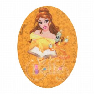 Parches Ropa Disney – Parche Impreso Ropa – Princesas – Bella – 11,0 x 8,0 cm. - Moda The Happy Patch