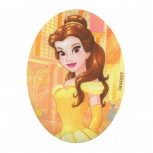 Parches Ropa Disney – Parche Impreso Ropa – Princesas – Bella – 11,0 x 8,0 cm. - Moda The Happy Patch