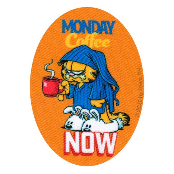 Parches Ropa Garfield – Parche Impreso Ropa – (licencia oficial) – Garfield – Animales – Graciosos – Simpáticos – 11,0 x 8,0 cm. - Moda The Happy Patch