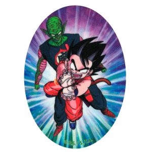 Parches Ropa Dragon Ball – Parche Impreso Ropa – Manga – SuperHéroes – (licencia oficial) – Bola de Dragón – Goku – Piccolo – Namekiano – Guerreros – Lucha – Aventurer@s – Enemigos – Amistad – Amig@os – 11,0 x 8,0 cm. - Moda The Happy Patch