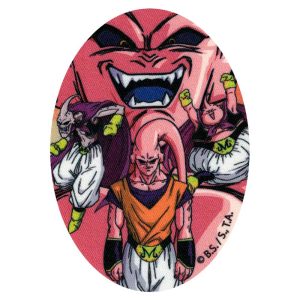 Parches Ropa Dragon Ball Z – Parche Impreso Ropa – Manga – SuperHéroes – (licencia oficial) – Bola de Dragón Z – Boo Transformaciones – Guerreros – Lucha – Aventurer@s – 11,0 x 8,0 cm. - Moda The Happy Patch