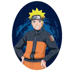 Parches Ropa Naruto Shippuden – Parche Impreso Ropa – Manga – Ninja – (licencia oficial) – Naruto Uzumaki – Guerrer@s – Lucha – Aventurer@s – 11,0 x 8,0 cm. – Moda The Happy Patch