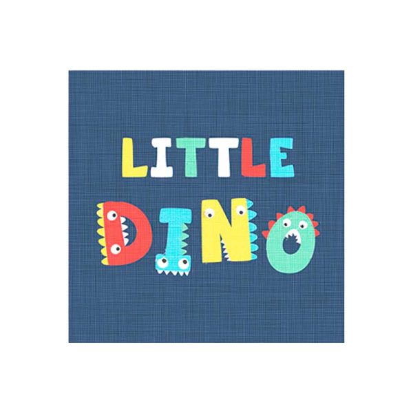Parches Ropa – Parche Tejido Ropa – Exclusivo – Animales – Dinosaurio – 5,5 x 5,5 cm. - Moda The Happy Patch