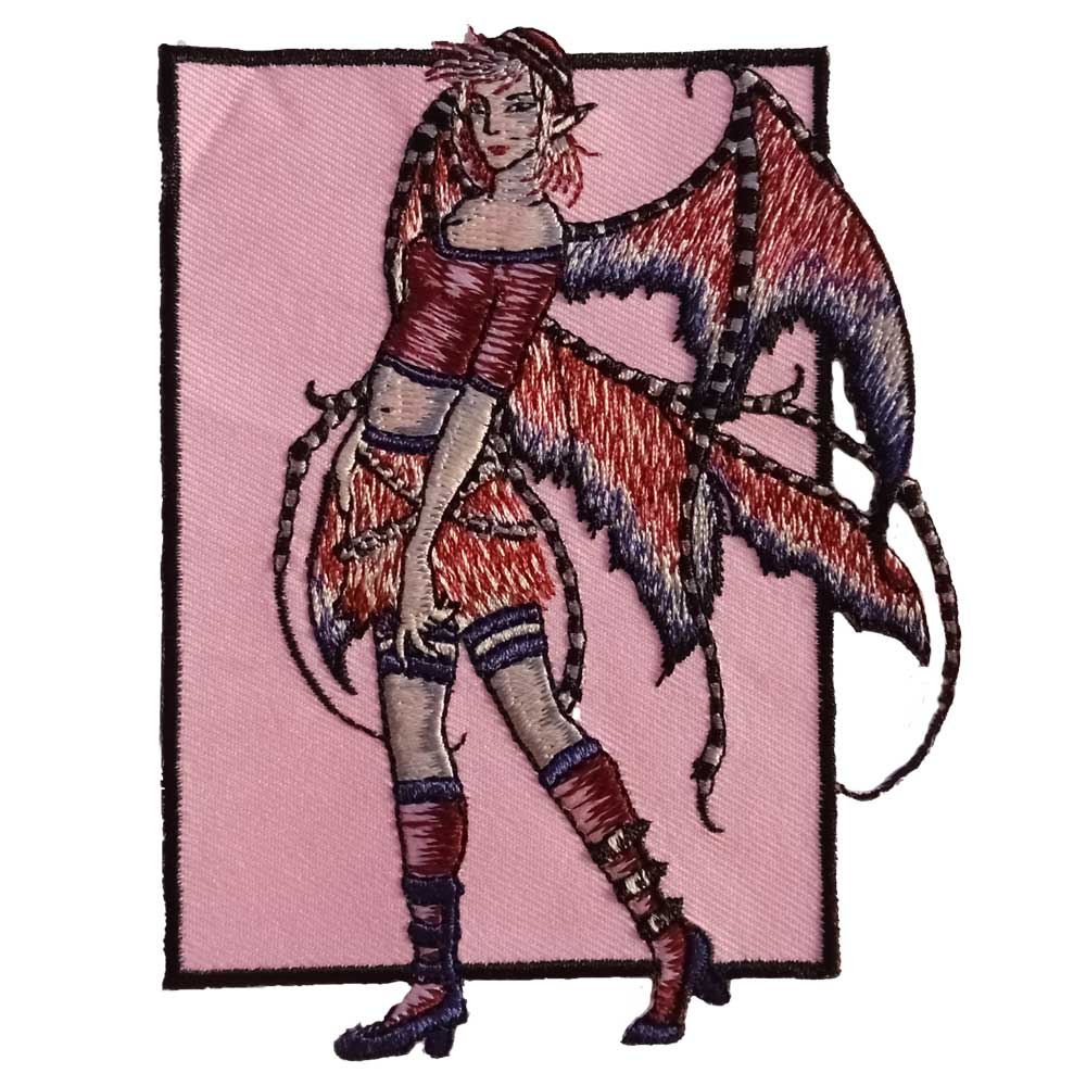 Parches Ropa Amy Brown Universe – Parche Bordado Ropa – Exclusivo – Hadas – Disarray Fairy – Hada del Caos – Mundo Fantasía – Magia – 9,0 x 11,5 cm. – Moda The Happy Patch