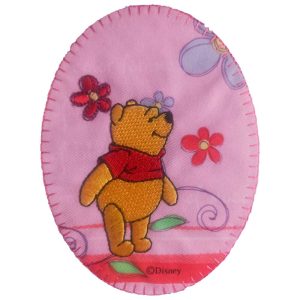 Parches Ropa Disney – Parche Bordado Ropa – Animales – (licencia oficial) – Winnie the Pooh – Winnie – 10,9 x 7,9 cm. – Moda The Happy Patch
