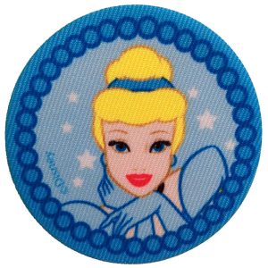 Parches Ropa Disney – Parche Impreso Ropa – Princesas – (licencia oficial) – Cenicienta – 7,0 x 7,0 cm. – Moda The Happy Patch