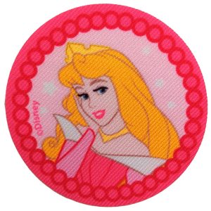 Parches Ropa Disney – Parche Impreso Ropa – Princesas – (licencia oficial) – Aurora – Bella Durmiente – 7,0 x 7,0 cm. – Moda The Happy Patch