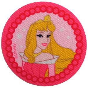 Parches Ropa Disney – Parche Impreso Ropa – Princesas – (licencia oficial) – Aurora – Bella Durmiente – 7,0 x 7,0 cm. – Moda The Happy Patch