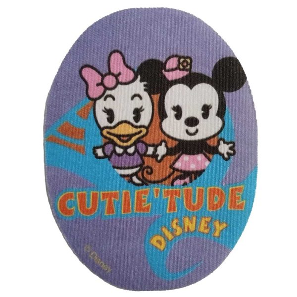 Parches Ropa Disney – Parche Impreso Ropa – (licencia oficial) – Disney Cuties – Minnie & Daisy – Animales – Cute Style – Tiernos – Baby – Bebé – Infantil – 10,8 x 8,0 cm. – Moda The Happy Patch