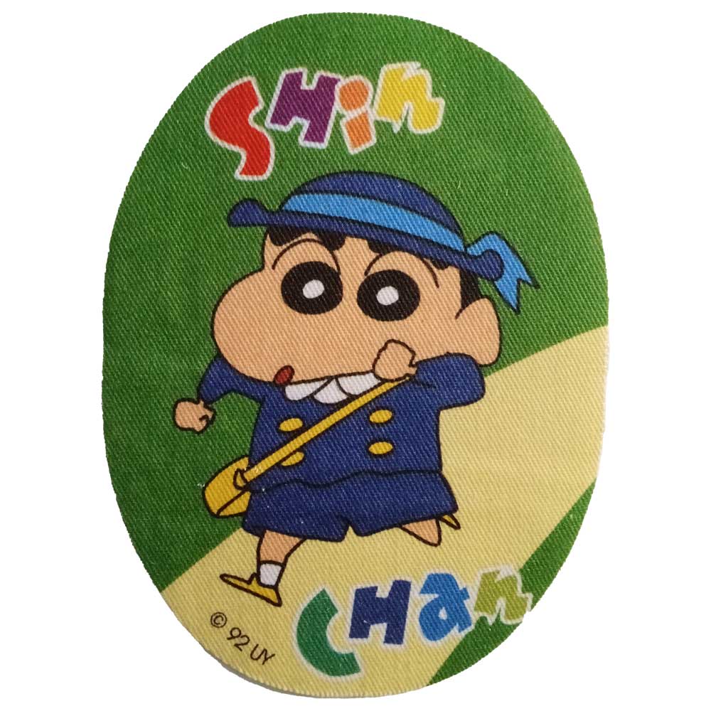 Parches Ropa Shin Chan – Parche Impreso Ropa – (licencia oficial) – Shin Chan – Escuela – Colegio – Gracios@s – 10,8 x 8,0 cm. – Moda The Happy Patch