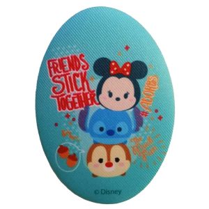 Parches Ropa Disney – Parche Impreso Ropa – (licencia oficial) – Disney Cuties – Minnie & Stitch & Friends – Animales – Cute Style – Tiernos – Baby – Bebé – Infantil – 10,8 x 8,0 cm. – Moda The Happy Patch