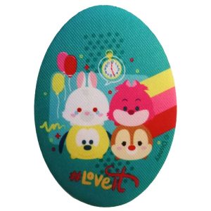 Parches Ropa Disney – Parche Impreso Ropa – (licencia oficial) – Disney Cuties – Sweet Friends – Animales – Cute Style – Tiernos – Baby – Bebé – Infantil – 10,8 x 8,0 cm. – Moda The Happy Patch