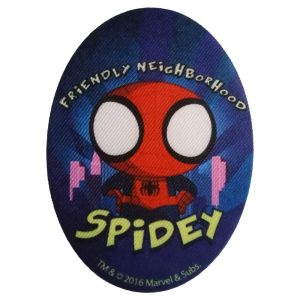 Parches Ropa Marvel – Parche Impreso Ropa – (licencia oficial) – Spidy – Mini Spiderman – Friendly Neighborhood – 8,0 x 11,0 cm. – Moda The Happy Patch